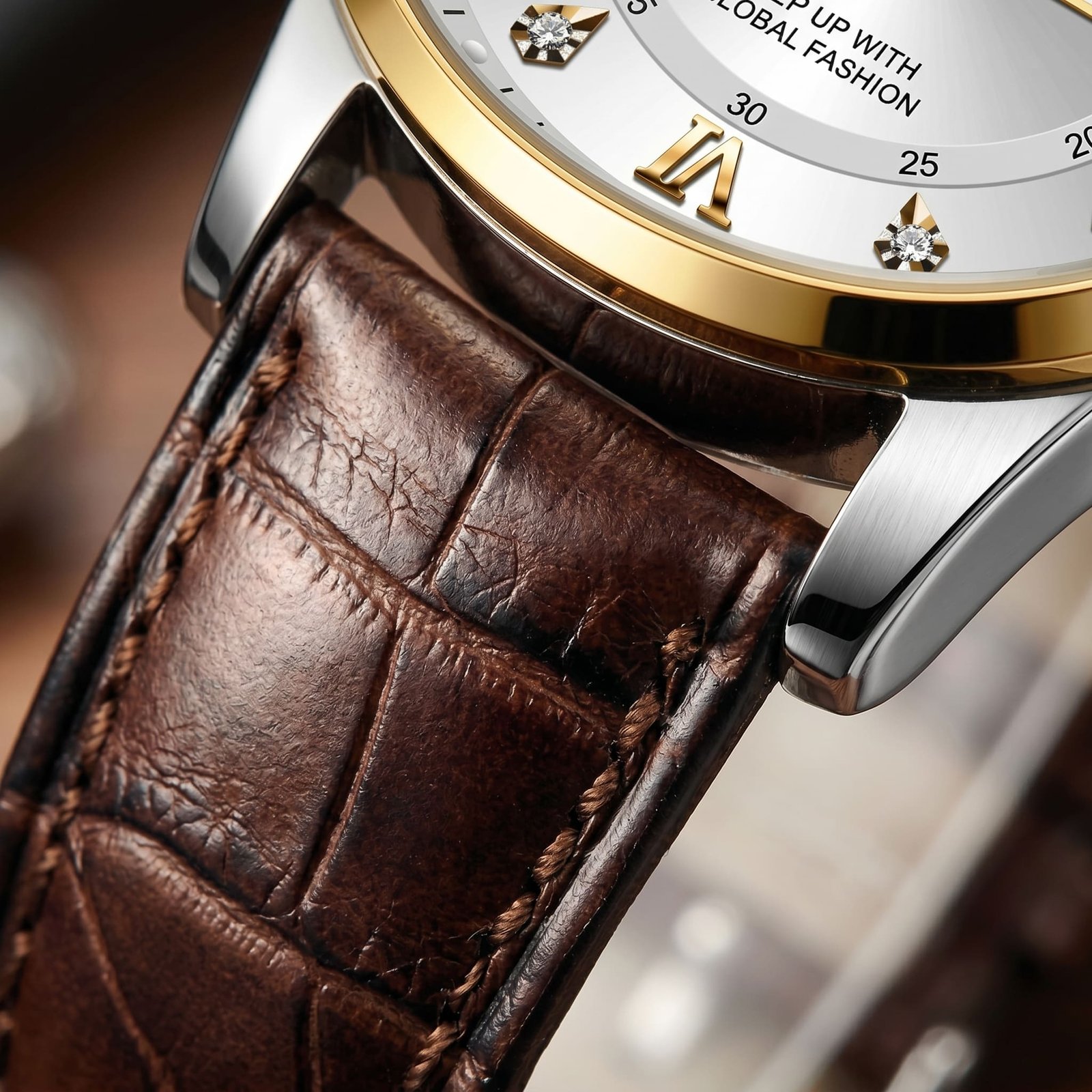 Classico Cuir — détail du cuir grainé